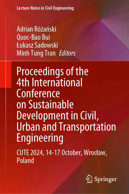 ISBN 9789819793990 product image for Proceedings of the 4th International Conference on Sustainable Development in Ci | upcitemdb.com
