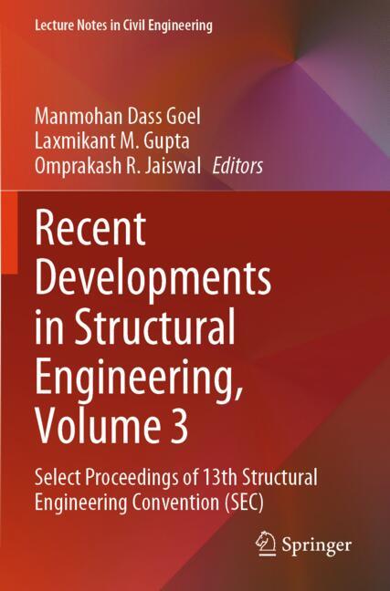 Recent Developments in Structural Engineering, Volume 3