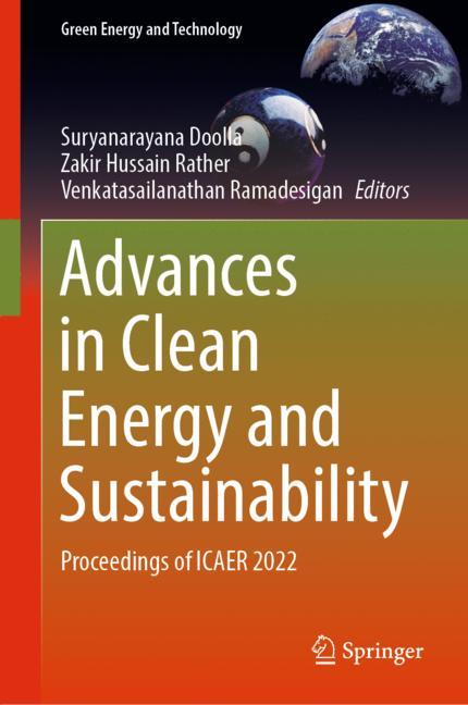 Advances In Clean E… - image