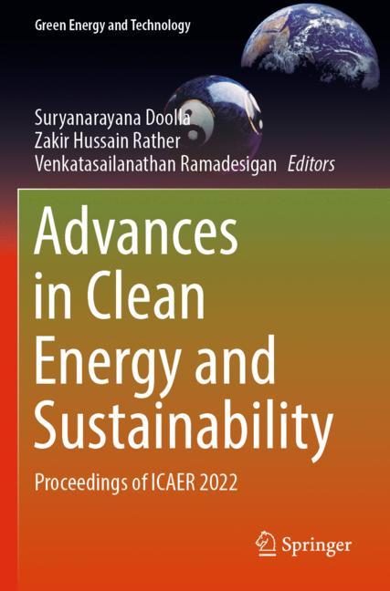 Advances In Clean E… - image