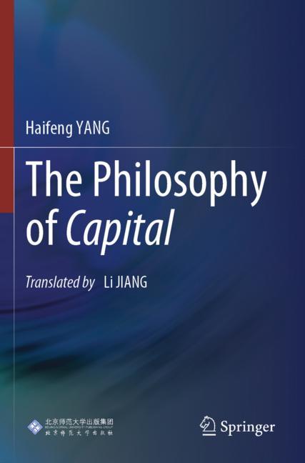 Springer Nature Singapore The Philosophy Of Capital