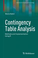 Front cover of Contingency Table Analysis