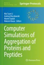 Front cover of Computer Simulations of Aggregation of Proteins and Peptides