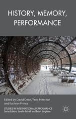 Front cover of History, Memory, Performance