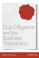 Front cover of Due Diligence and the Business Transaction