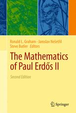 Front cover of The Mathematics of Paul Erdős II