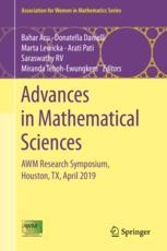 Front cover of Advances in Mathematical Sciences