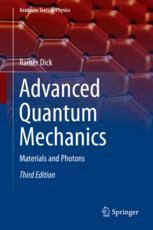 Front cover of Advanced Quantum Mechanics