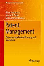 Front cover of Patent Management