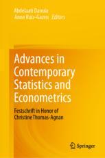 Front cover of Advances in Contemporary Statistics and Econometrics