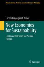 Front cover of New Economies for Sustainability