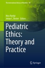 Front cover of Pediatric Ethics: Theory and Practice