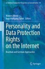 Front cover of Personality and Data Protection Rights on the Internet