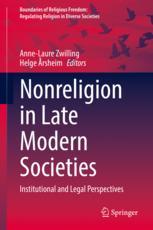 Front cover of Nonreligion in Late Modern Societies