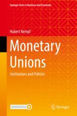 Front cover of Monetary Unions