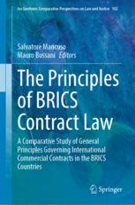 Front cover of The Principles of BRICS Contract Law