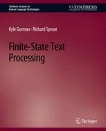 Front cover of Finite-State Text Processing