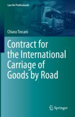 Front cover of Contract for the International Carriage of Goods by Road