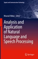 Front cover of Analysis and Application of Natural Language and Speech Processing