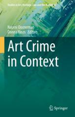 Front cover of Art Crime in Context