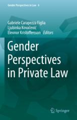 Front cover of Gender Perspectives in Private Law