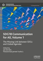 Front cover of SDG18 Communication for All, Volume 1