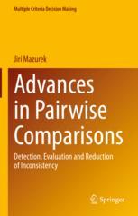 Front cover of Advances in Pairwise Comparisons