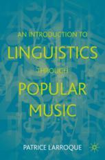 Front cover of An Introduction to Linguistics through Popular Music