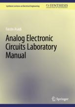 Front cover of Analog Electronic Circuits Laboratory Manual