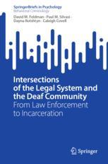 Front cover of Intersections of the Legal System and the Deaf Community