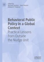 Front cover of Behavioral Public Policy in a Global Context