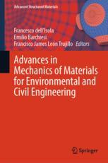 Front cover of Advances in Mechanics of Materials for Environmental and Civil Engineering