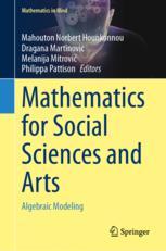 Front cover of Mathematics for Social Sciences and Arts