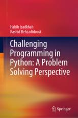 Front cover of Challenging Programming in Python: A Problem Solving Perspective