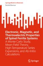 Front cover of Electronic, Magnetic, and Thermoelectric Properties of Spinel Ferrite Systems