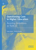 Front cover of Questioning Care in Higher Education