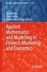 Front cover of Applied Mathematics and Modelling in Finance, Marketing and Economics