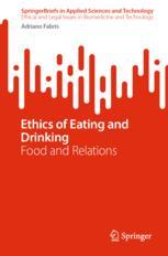 Front cover of Ethics of Eating and Drinking