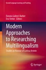 Front cover of Modern Approaches to Researching Multilingualism