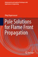 Front cover of Pole Solutions for Flame Front Propagation