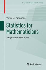 Front cover of Statistics for Mathematicians