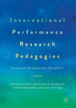 Front cover of International Performance Research Pedagogies