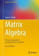 Front cover of Matrix Algebra