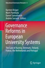 Front cover of Governance Reforms in European University Systems