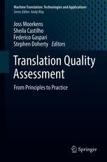 Front cover of Translation Quality Assessment