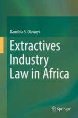 Front cover of Extractives Industry Law in Africa