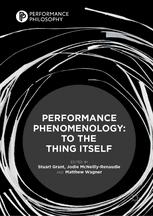 Front cover of Performance Phenomenology