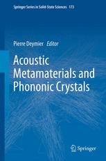 Front cover of Acoustic Metamaterials and Phononic Crystals