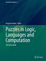 Front cover of Puzzles in Logic, Languages and Computation