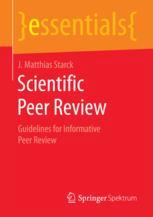 Front cover of Scientific Peer Review